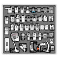 Sewing Machine Presser Foot Set, 42 Piece Universal Feet