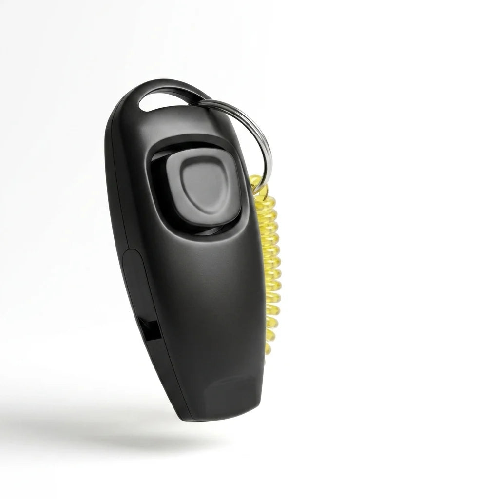 Lightweight High Frequency 2-in-1 Clicker & Whistle