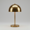 Brushed Gold Dome Table Lamp