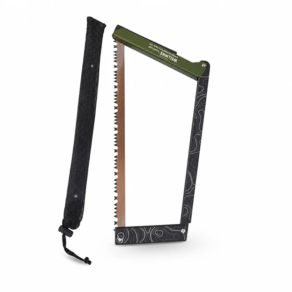 Folding Saw with Manganese Steel Blade and Aluminum Housing