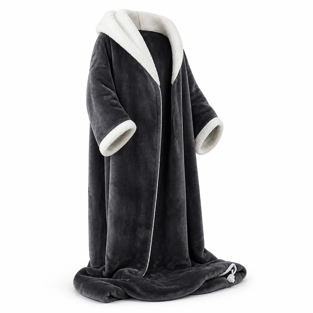 Wearable Blanket Heated Fleece Sherpa (50 x 70 in)