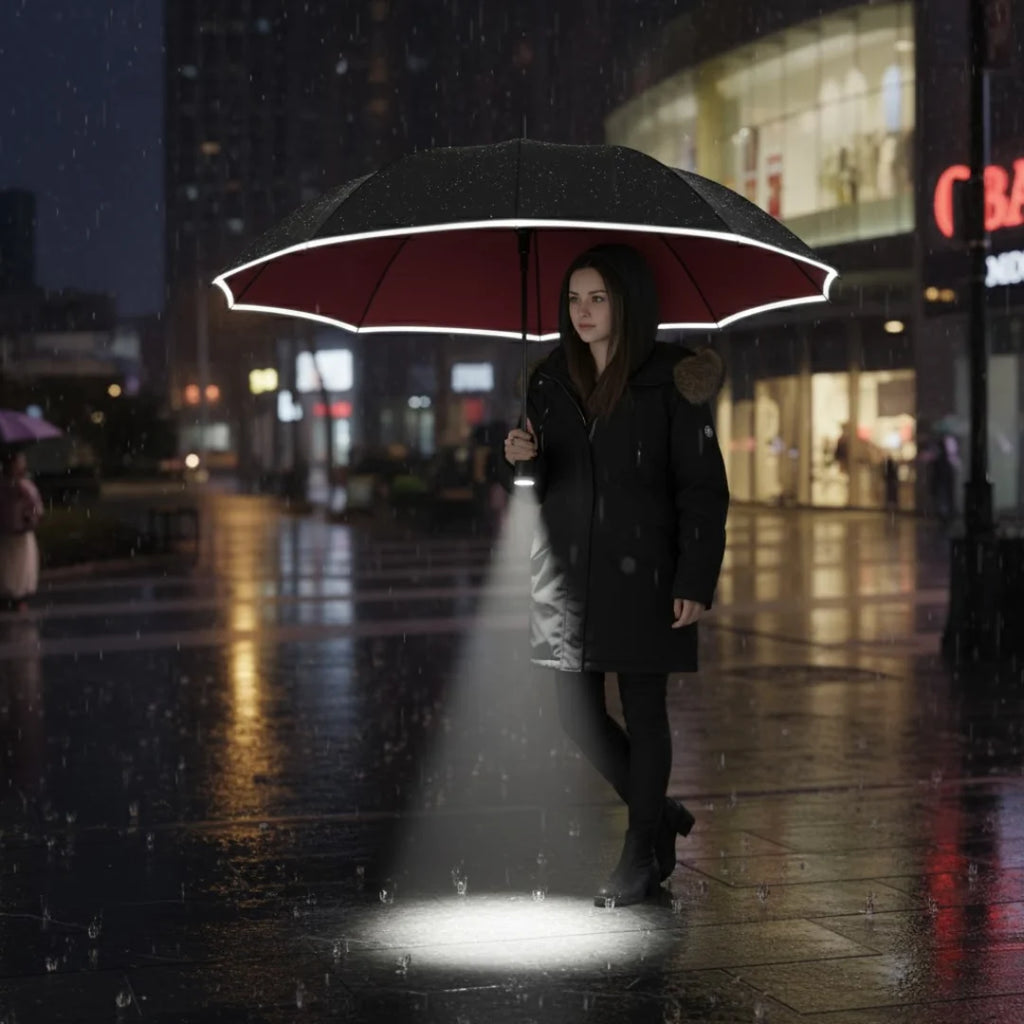 StormShield LED Umbrella with Automatic Function