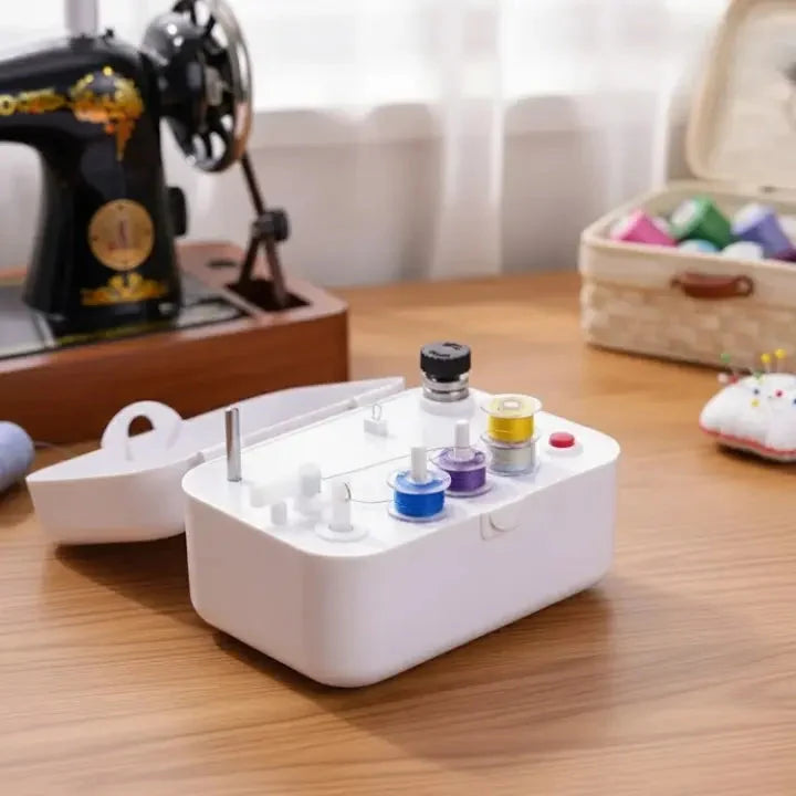 TurboSpin™ — spool in no time so your sewing flow never stops!