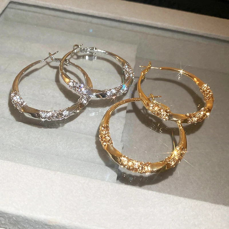 1+1 PAIR EXTRAS | LumiHoops – Timeless Hoops with Zirconia