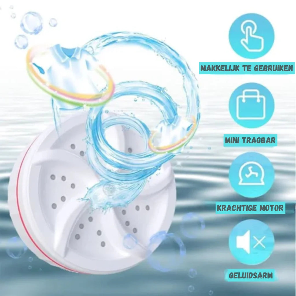 MiniWash Ultrasonic Mini Washing Machine USB