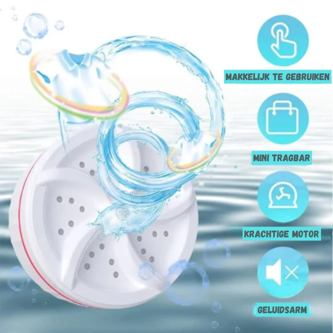 MiniWash Ultrasonic Mini Washing Machine USB