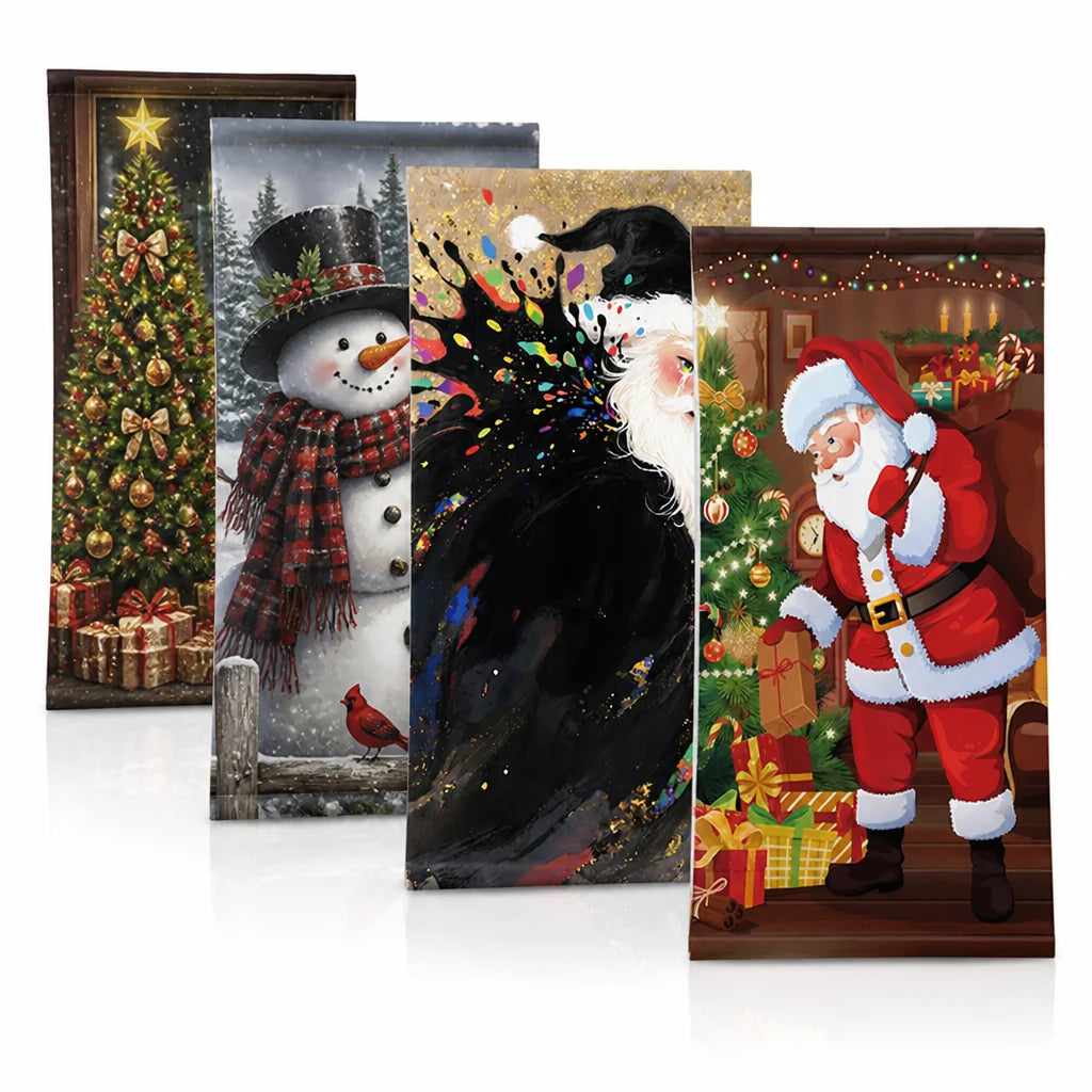 High-resolution vibrant polyester door cover (90×180 cm)