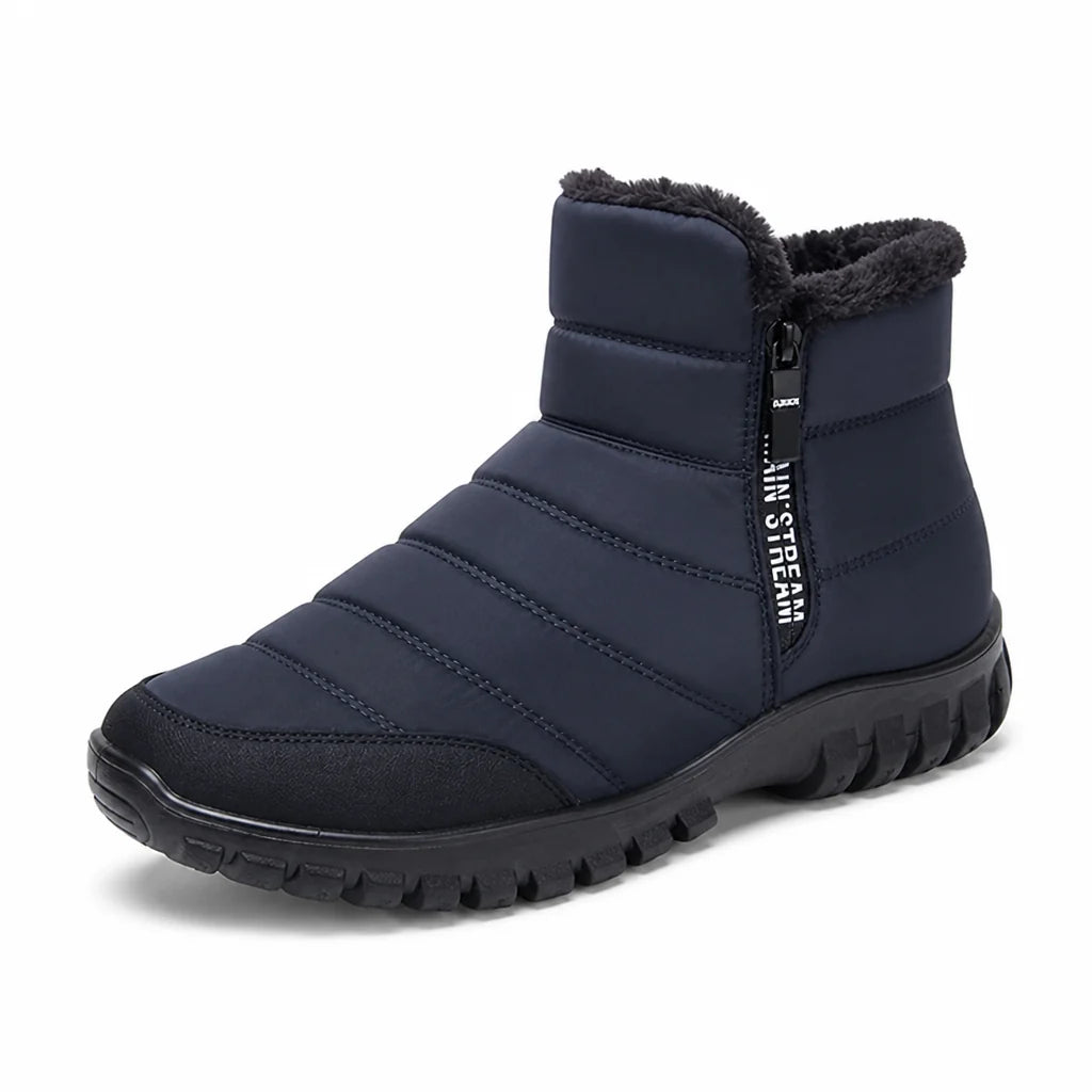 Women's Platform Ankle Boots Waterproof & Cotton Lining