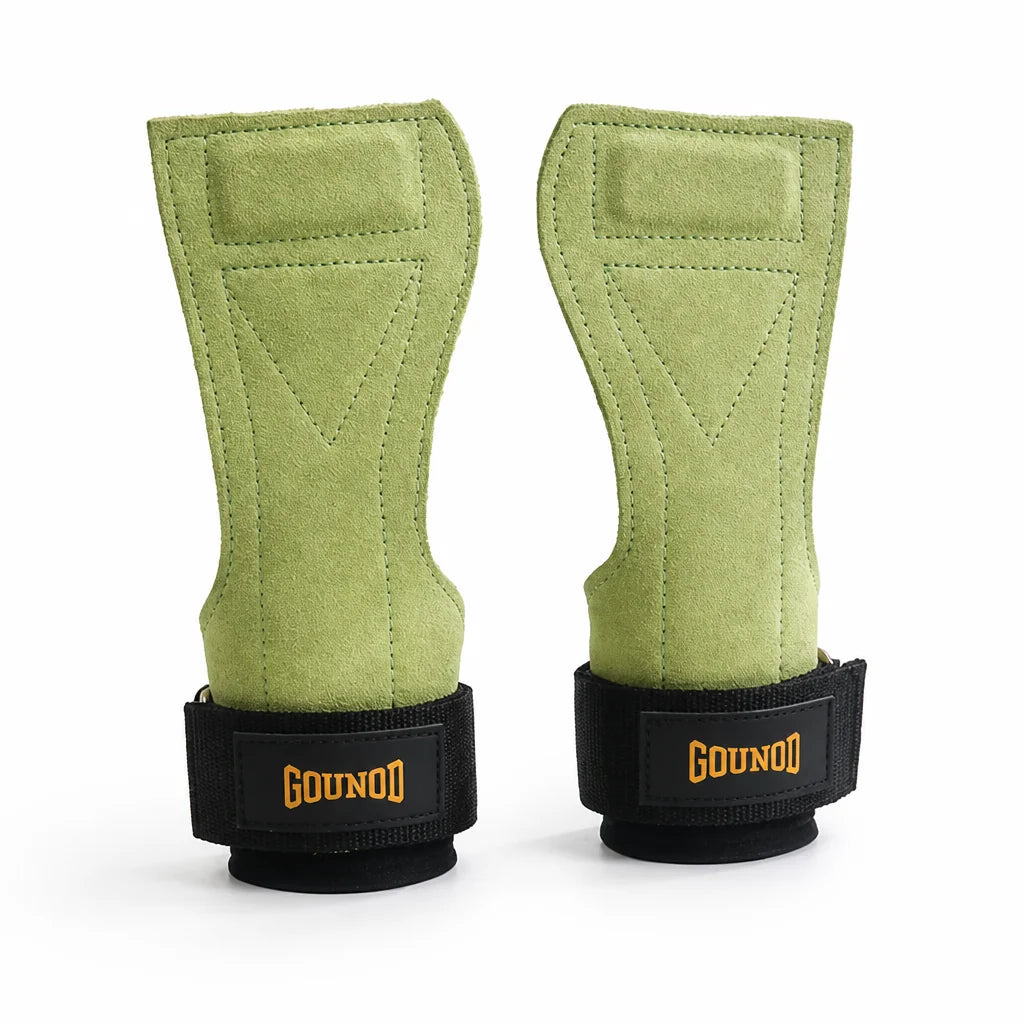 High-Quality Cowhide Leather Gloves for Weightlifting, Blister Resistant