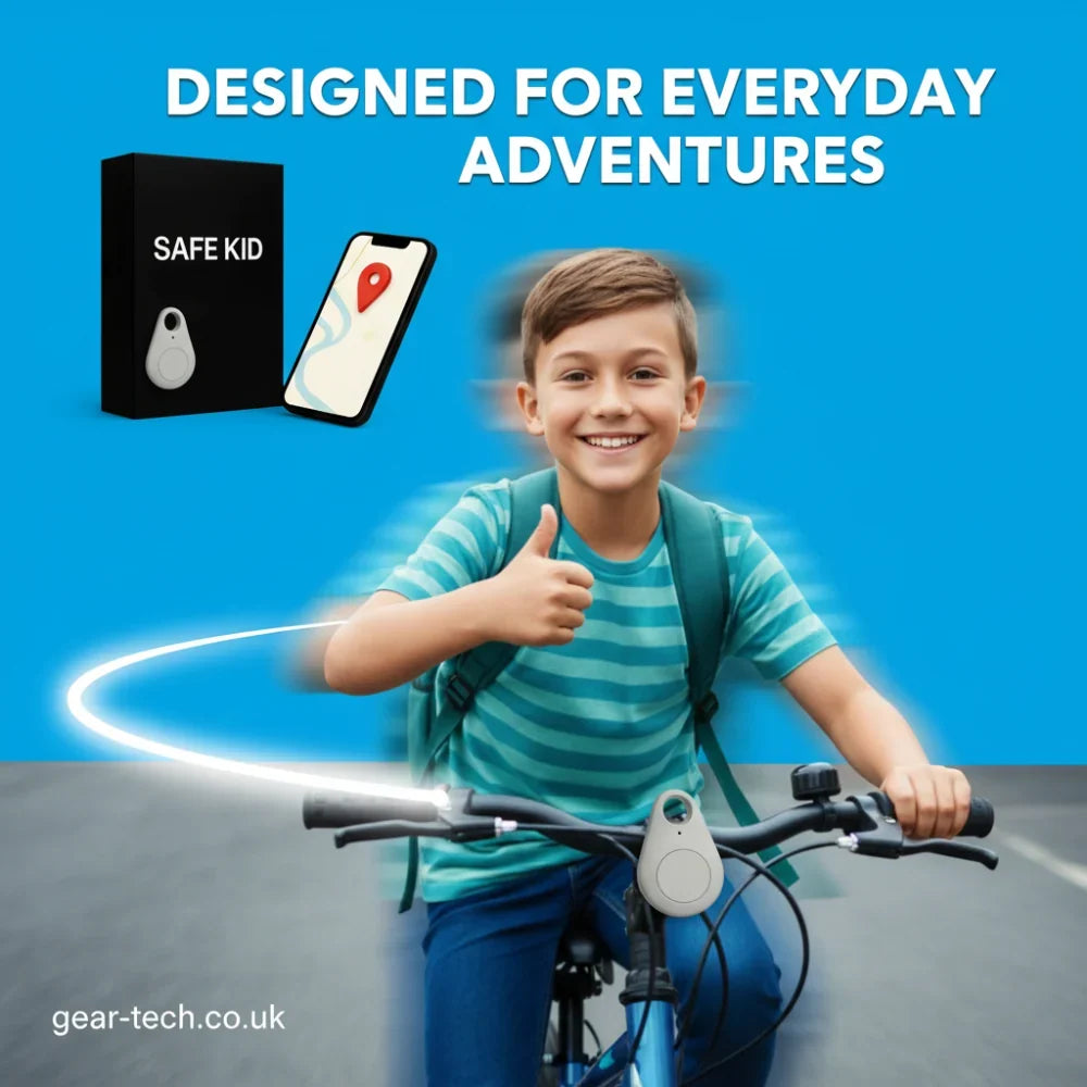 GPS Tracker for Kids, SOS Emergency Button