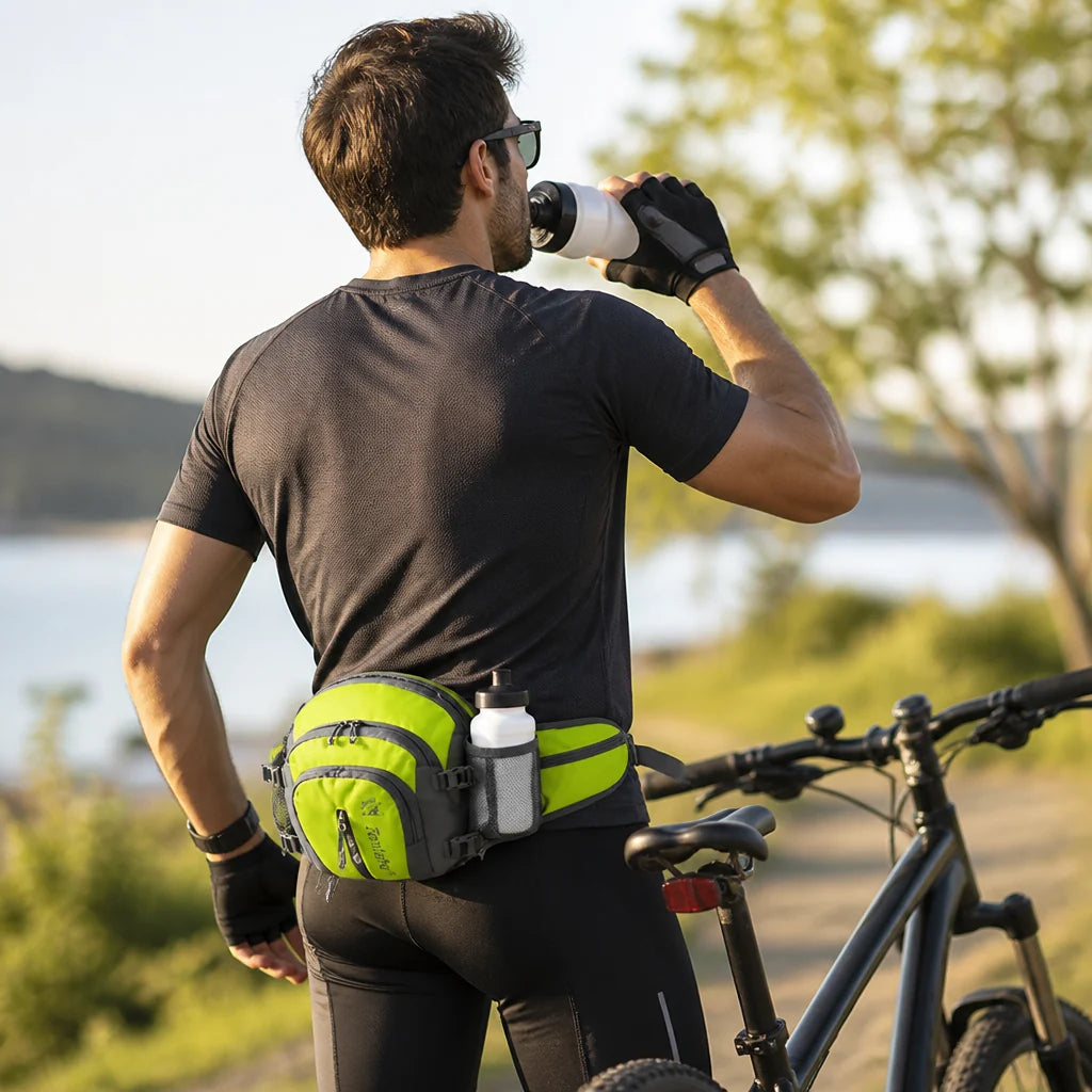 Ultra-lightweight Non-slip Waterproof Hip Bag (Bottle Holder)