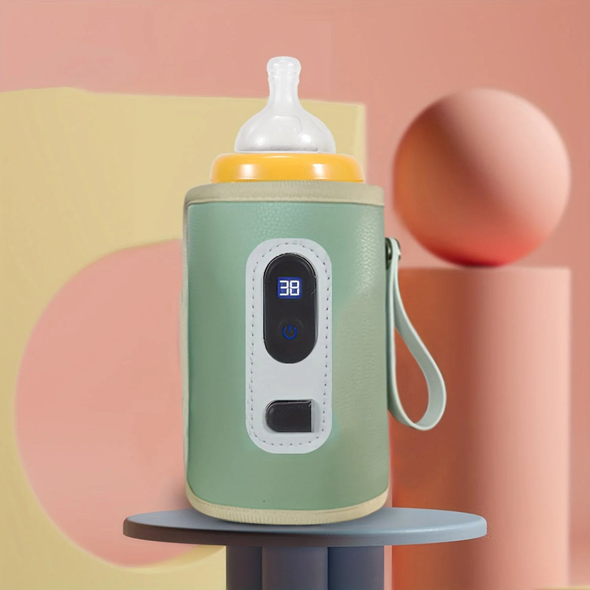 Portable Baby Bottle Warmer USB Powered, 5 Temperature Settings