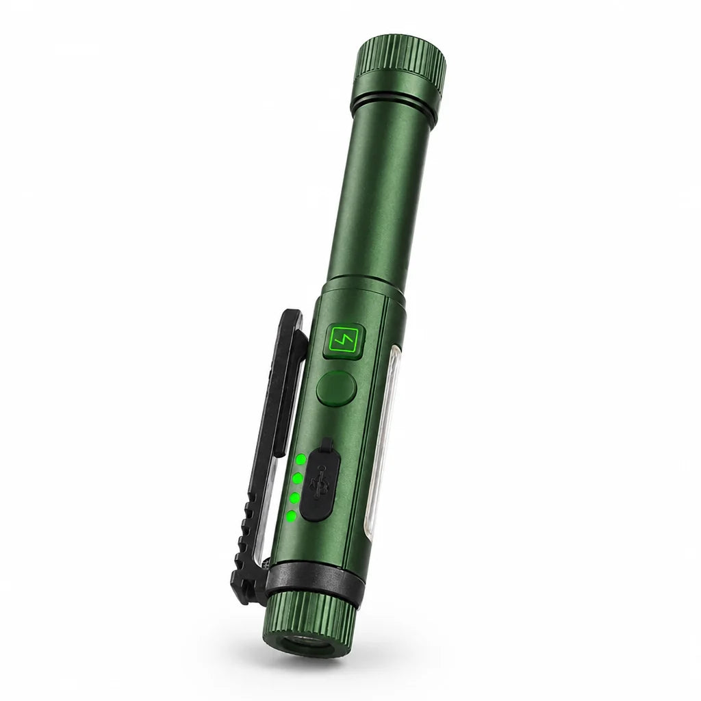600 Lumen Magnetic Aluminum Alloy Pen Light (USB-C Rechargeable)