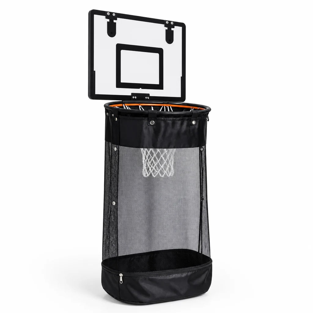 Playful Basketball Style Breathable Laundry Bag (Door/Wall Mount)