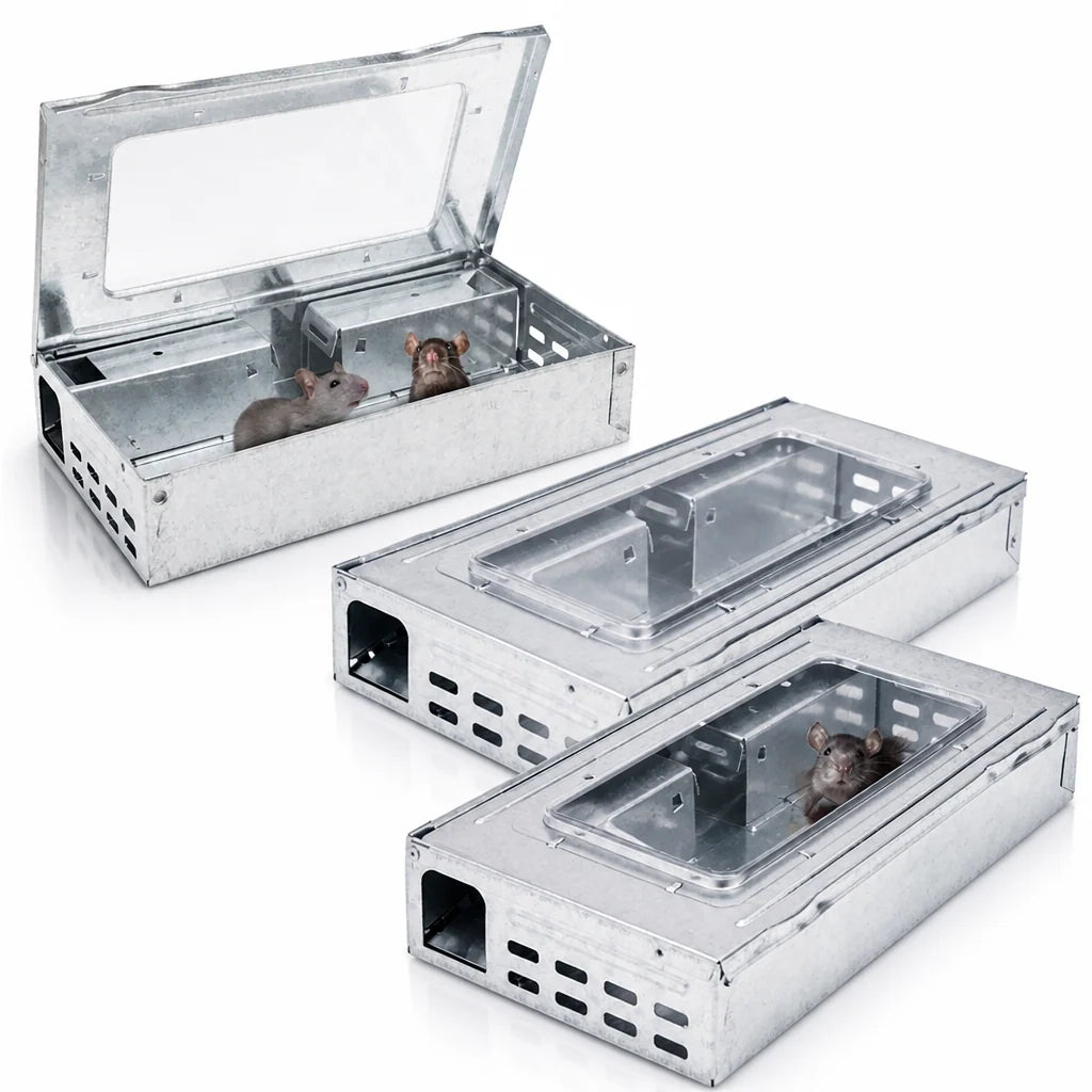 Humane Animal Trap Live Catch & Release Galvanized
