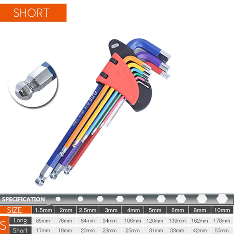 Allen Key Set 9-Piece