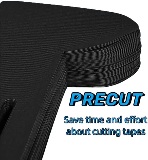 Kinesiology Tape for Knees, Pre-Cut Cotton Strips