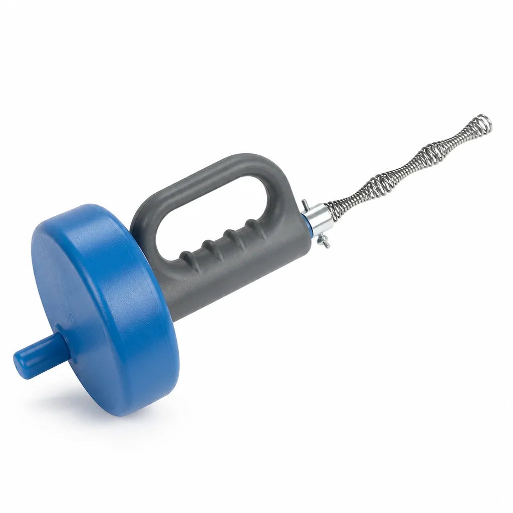 Drain Snake Manual Handheld Flexible Carbon Steel Cable (16 ft)