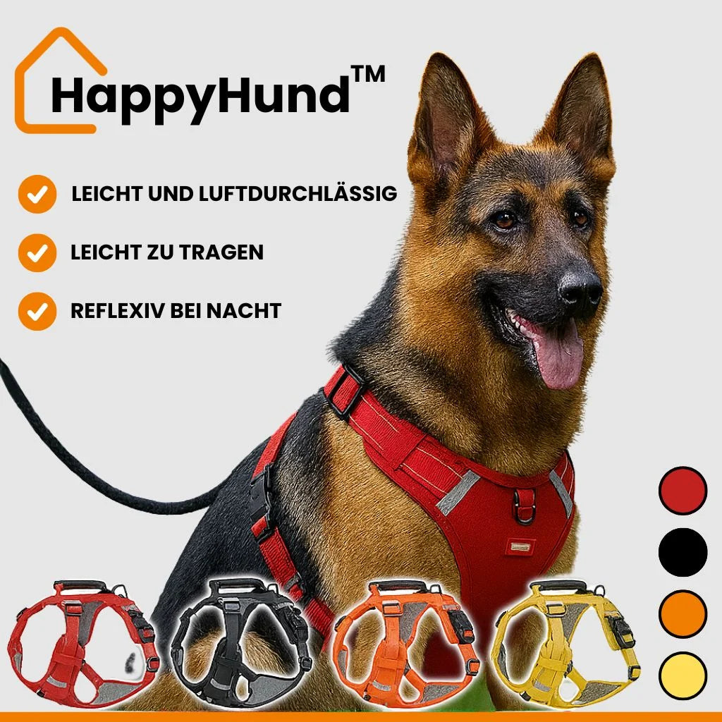 HappyHund Reflective Safety Harness