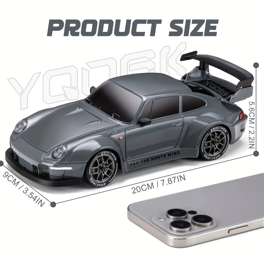 RC Drift Car 4WD LED Light Up Wheels (1:24 Scale)
