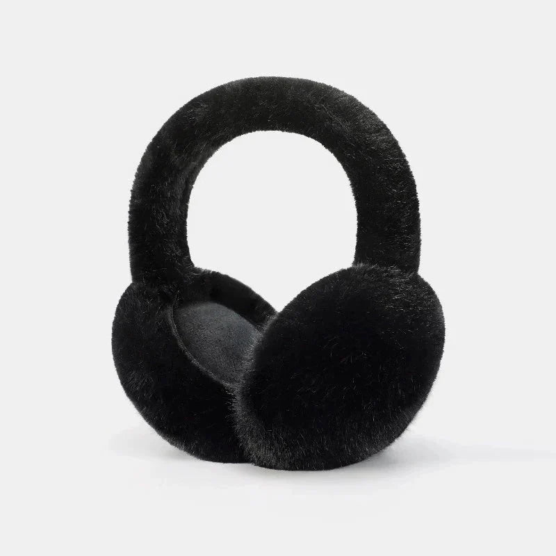 Women's Winter Ear Muffs Fleece Headband Non-Slip (Foldable)