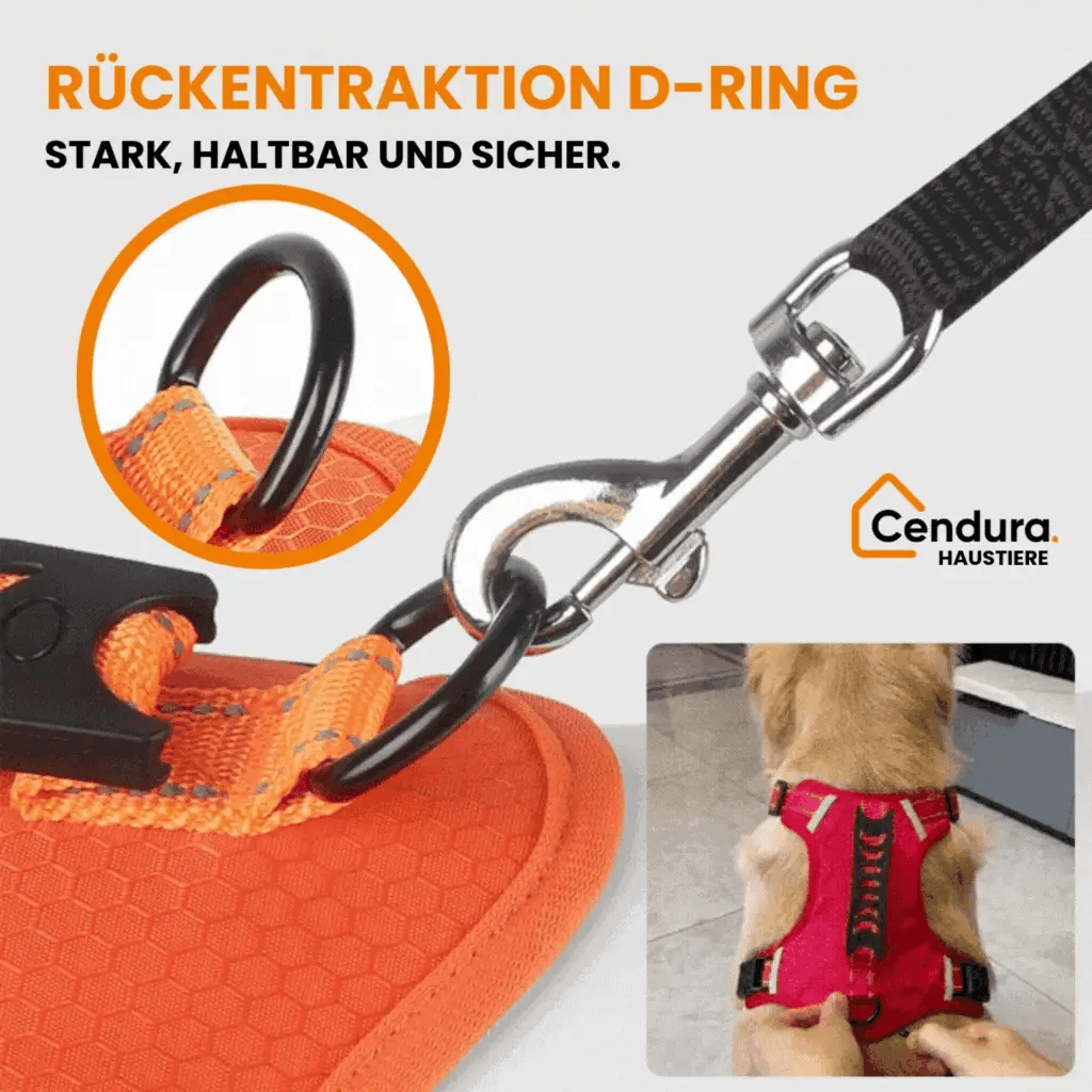 HappyHund Reflective Safety Harness