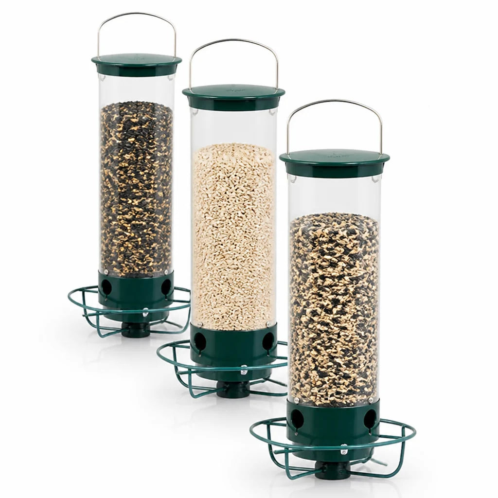 Weight-activated, rotating perch birdhouse (2.3 kg capacity)