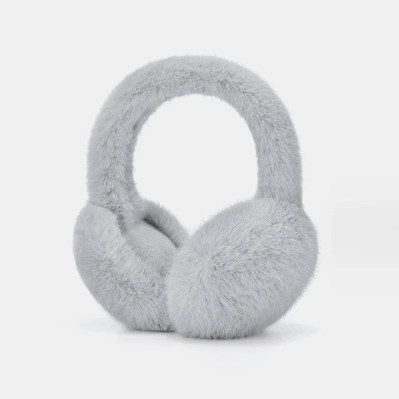 Women's Winter Ear Muffs Fleece Headband Non-Slip (Foldable)