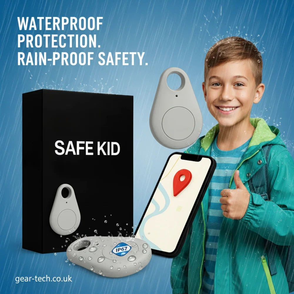 GPS Tracker for Kids, SOS Emergency Button