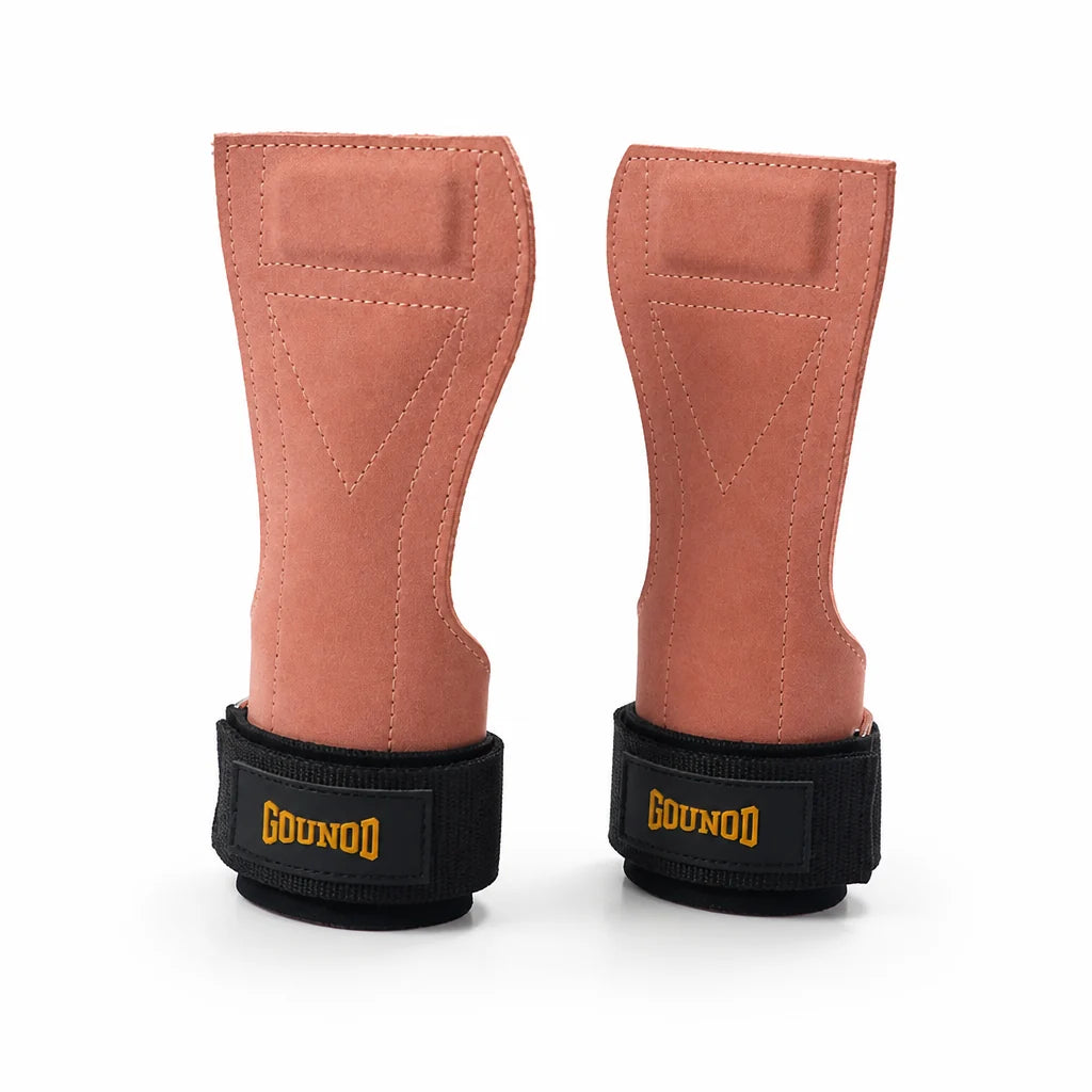High-Quality Cowhide Leather Gloves for Weightlifting, Blister Resistant