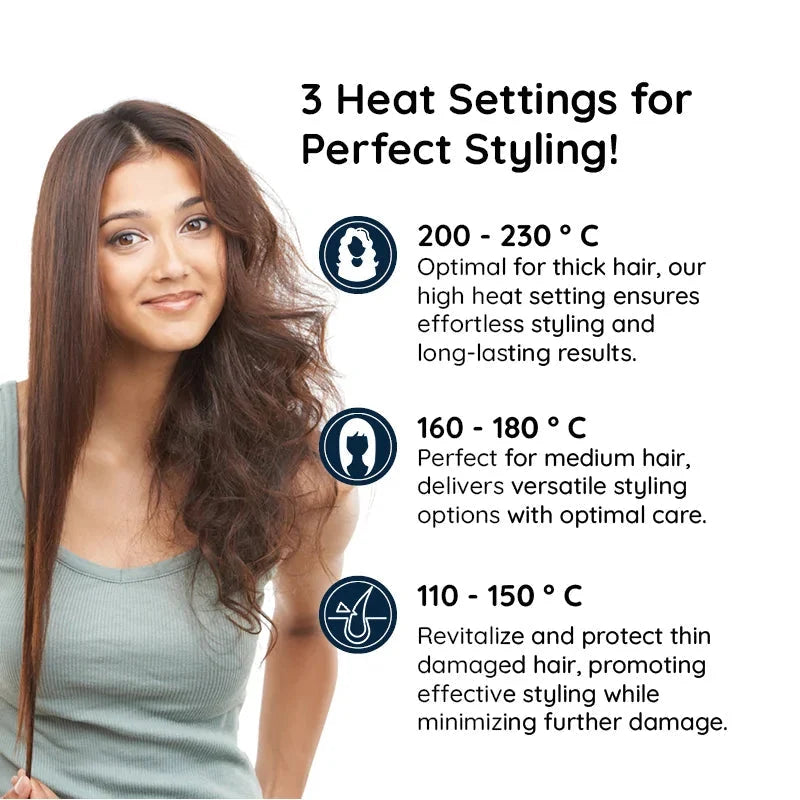 2-in-1 Rotating Hair Brush – Styling & Straightening