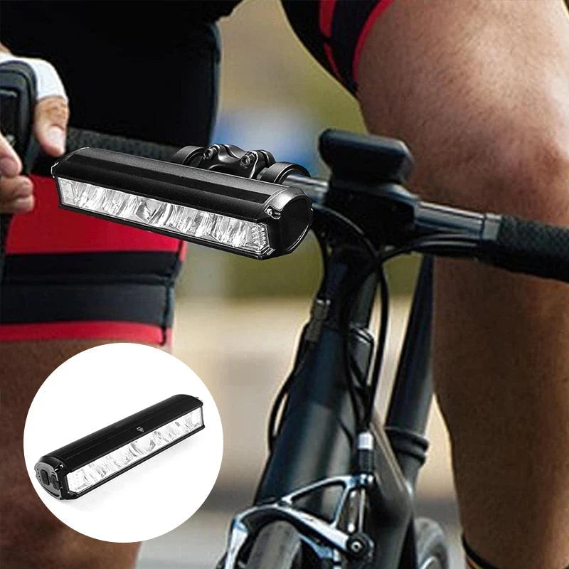 900 Lumen Wide Angle USB Rechargeable Bicycle Light (IPX4 Waterproof)