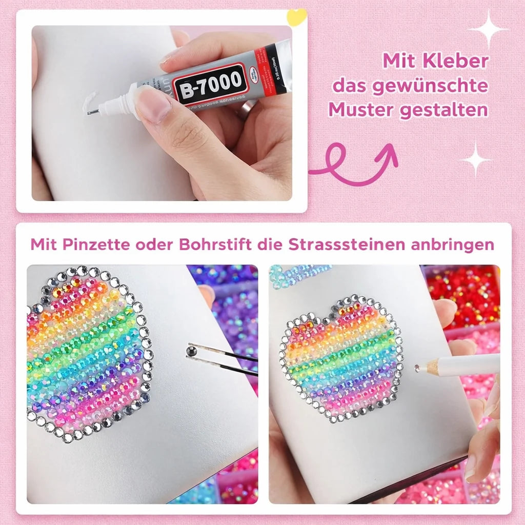 StarlitePop™ Flat Rhinestones — Add Magical Shine to Your DIY Projects That Captivates Every Eye!