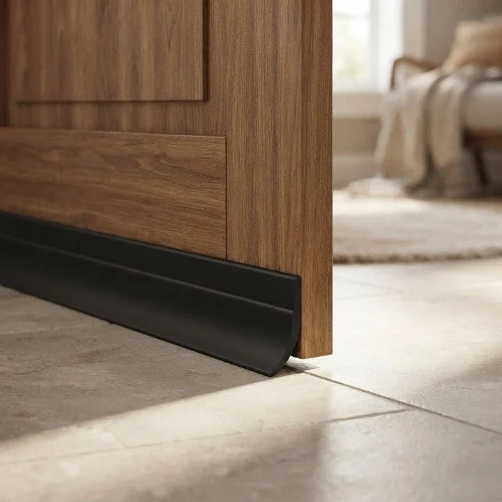 Self-adhesive three-layer silicone seal for doors