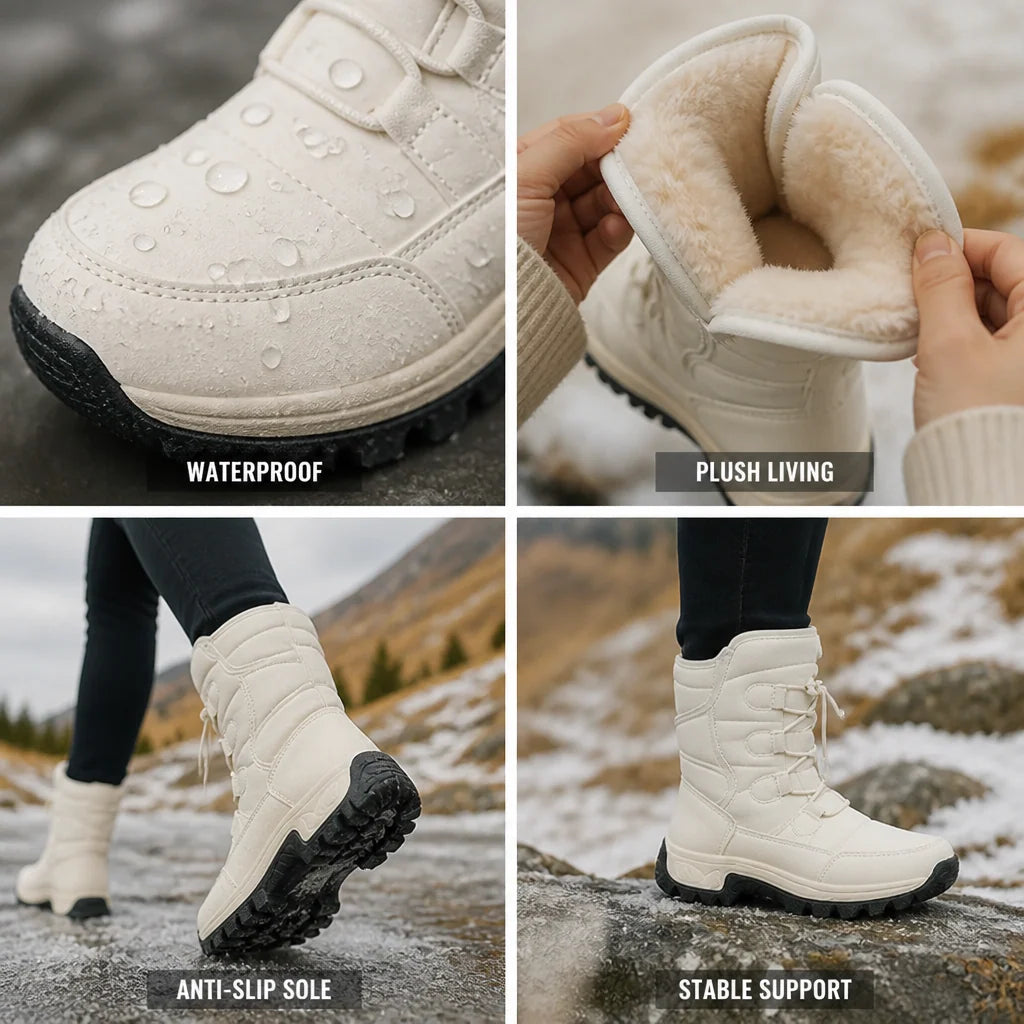 Women's Winter Boots Waterproof & Fur Lined