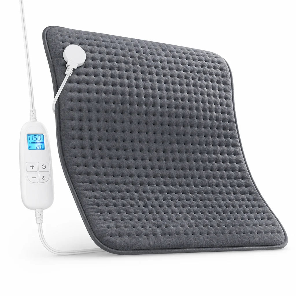 Extra-large fast and even electric heating pad (43 x 84 cm)