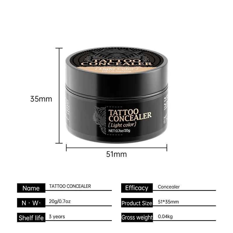 Waterproof Concealer Cream for Scars & Blemishes