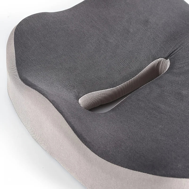 Seat Cushion with Cutout for Office and Car