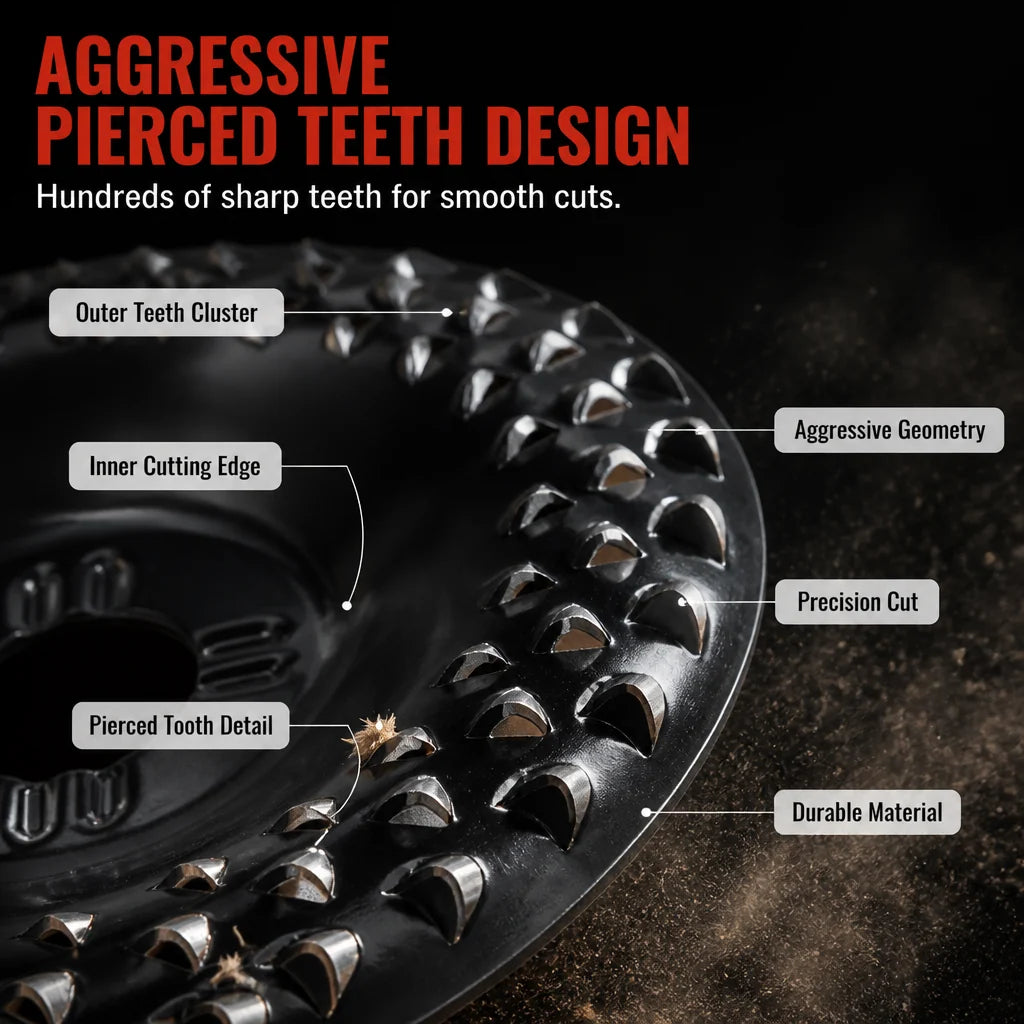 VeloCraft Wood Grinding Disc for Angle Grinder