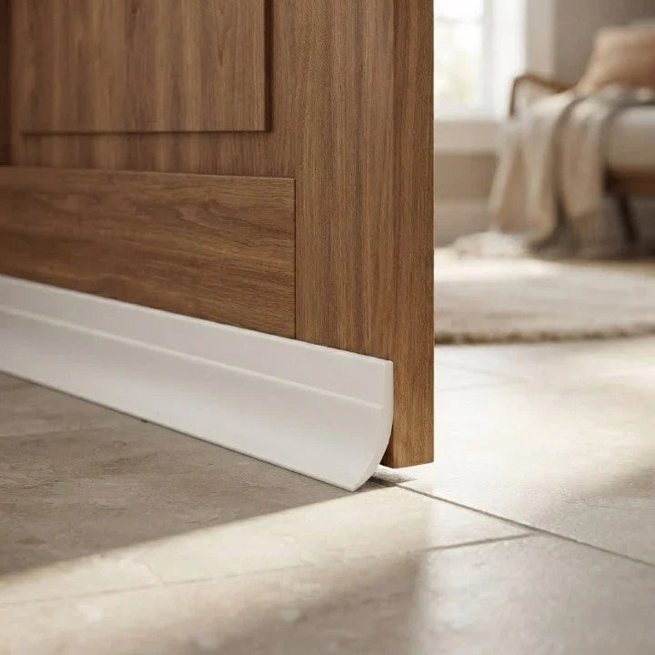 Self-adhesive three-layer silicone seal for doors