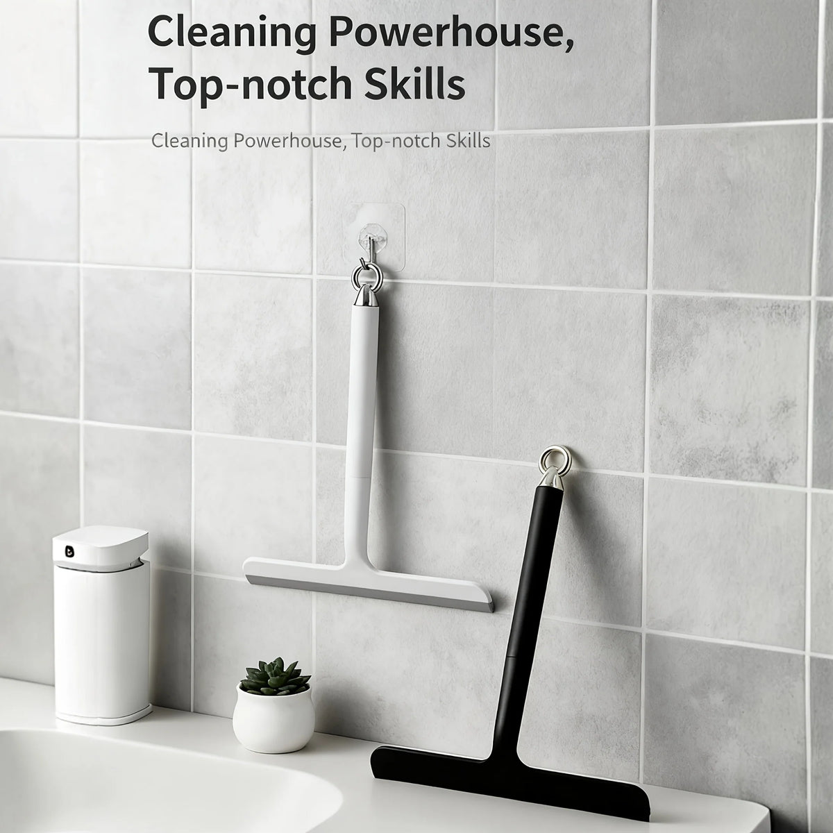 Silicone Shower Squeegee | 24 cm Wide Blade