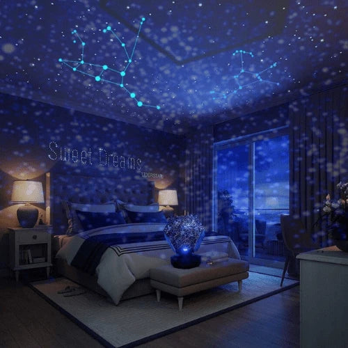Galaxy Projector Multicolor Night Light with Remote Control
