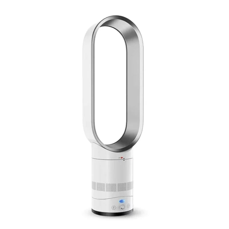 AeroLuxe Bladeless Fan Heater Tower 2-in-1
