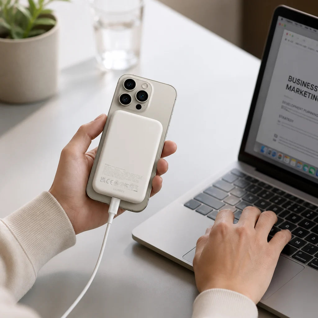 Magnetic 10,000mAh 20W Wireless Power Bank