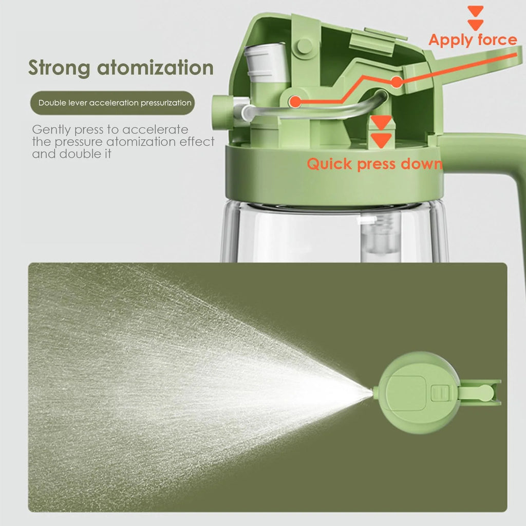 Oil Dispenser Bottle Glass Cooking Sprayer