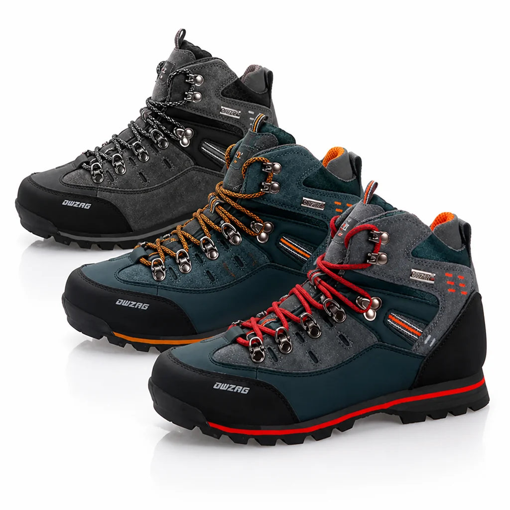 Waterproof, high-cut, slip-resistant hiking boots (Men)