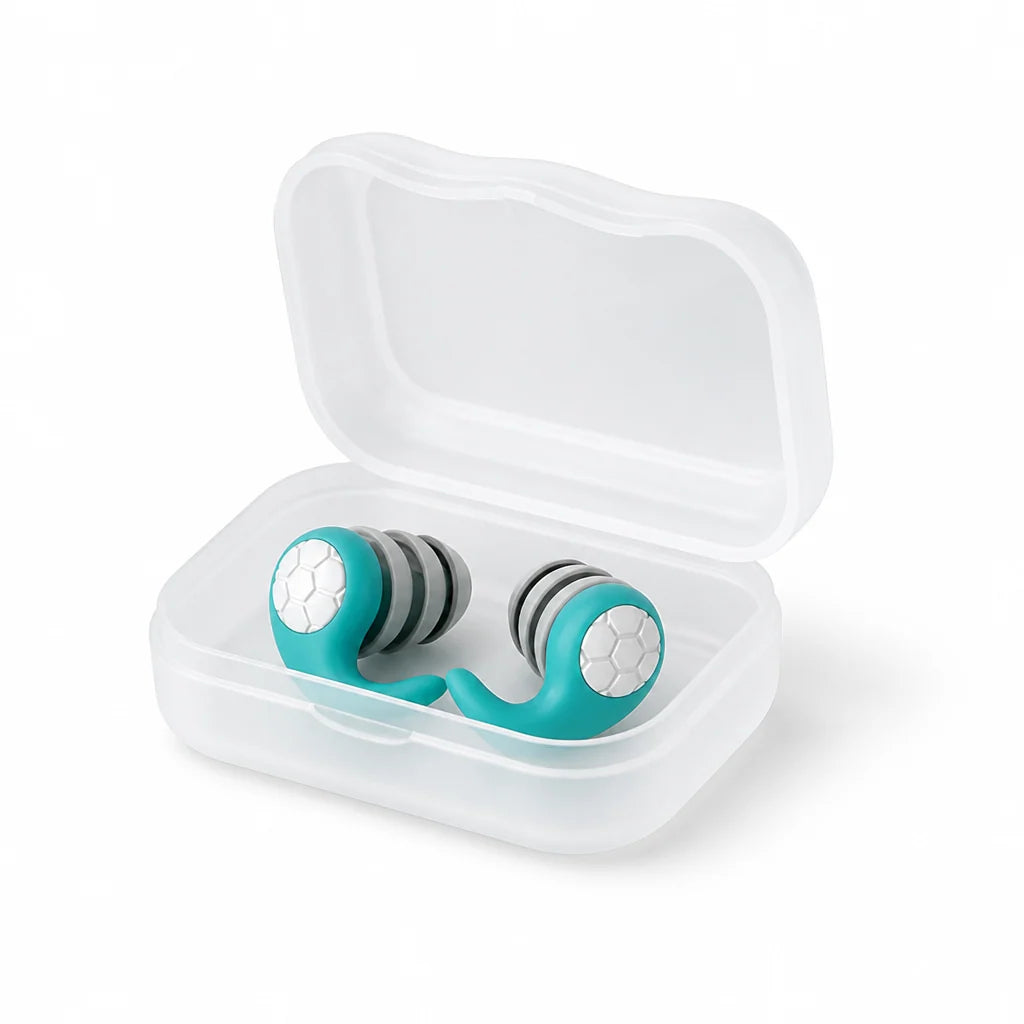 Earplugs Reusable Silicone Noise Reduction