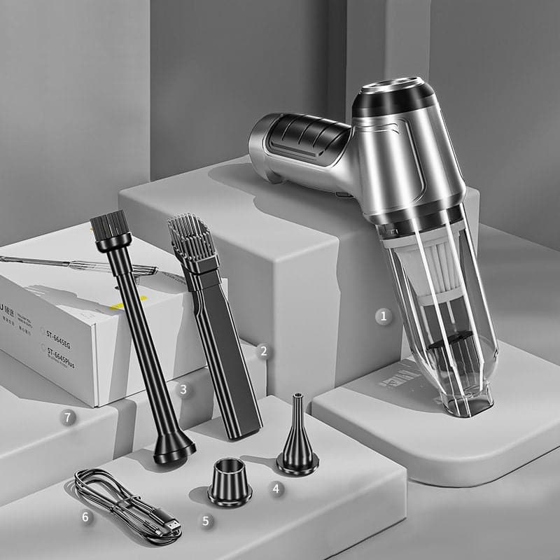 Car Vacuum Cleaner Cordless USB Rechargeable