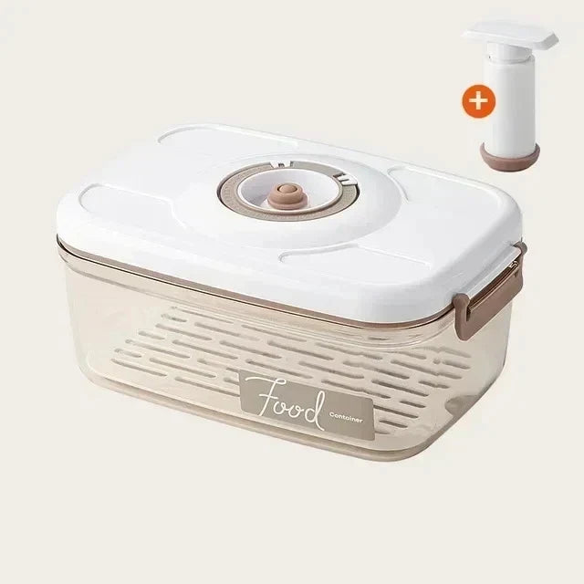 Vacuum Food Container with Hand Pump