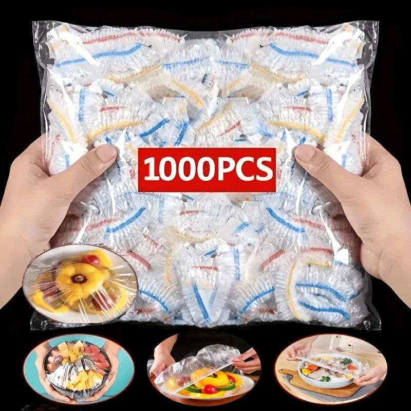 Elastic Fresh-Keeping Covers 1000 Pieces Made of PE